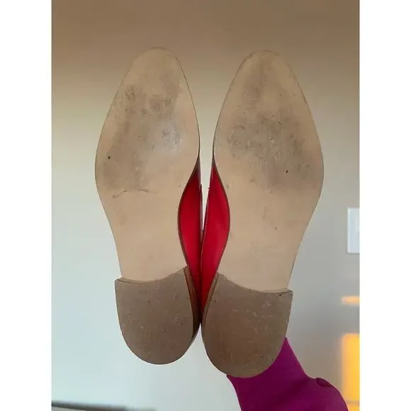 Everlane the modern loafer cherry red made in Italy size 8.5 - Picture 5 of 7